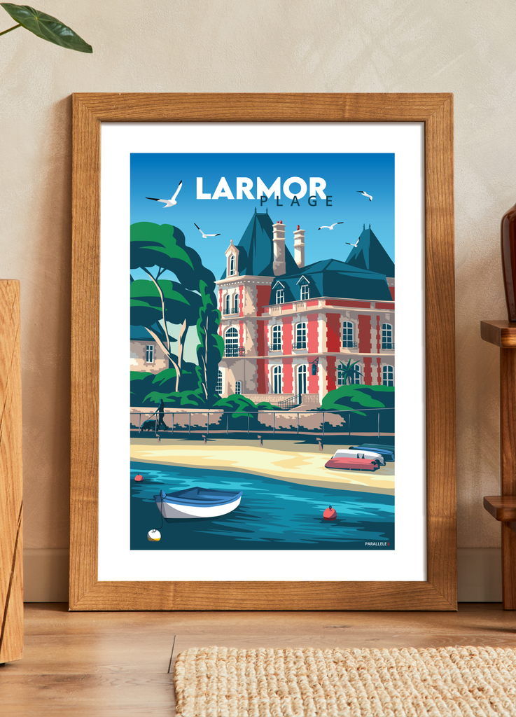 Affiche de la Villa Margaret à Larmor-Plage