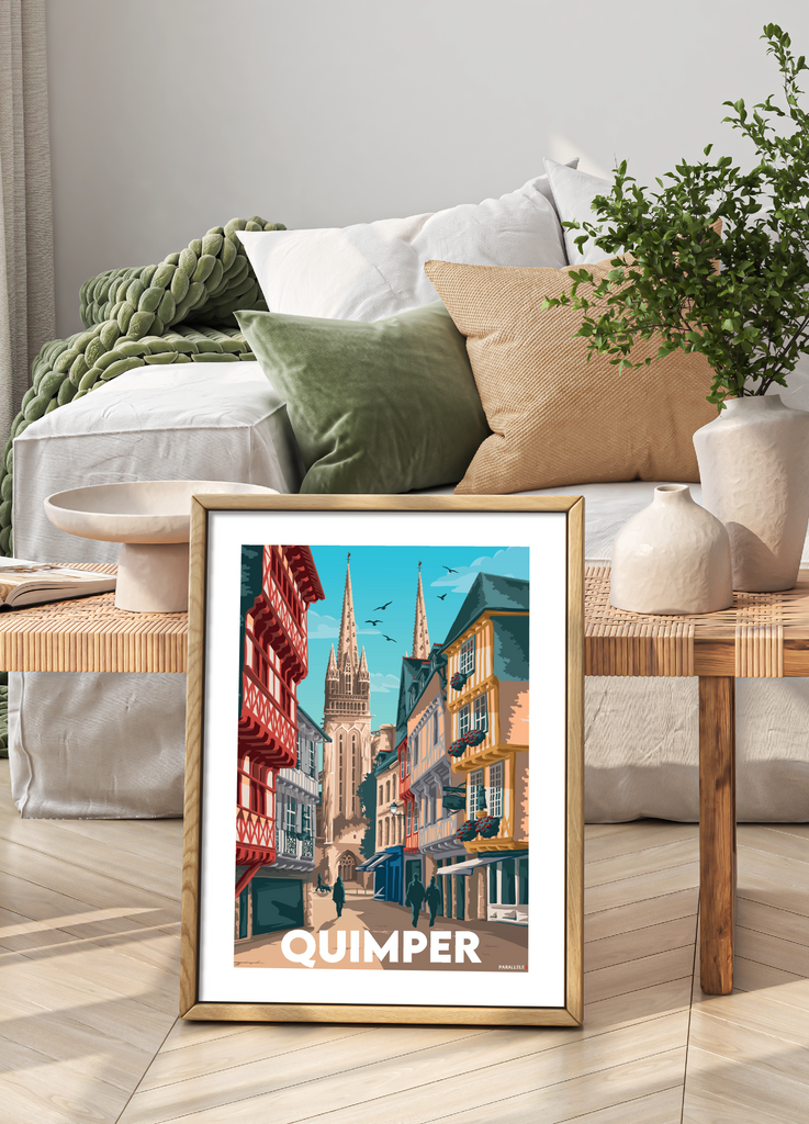 Affiche de la Cathédrale Saint-Corenthin de Quimper