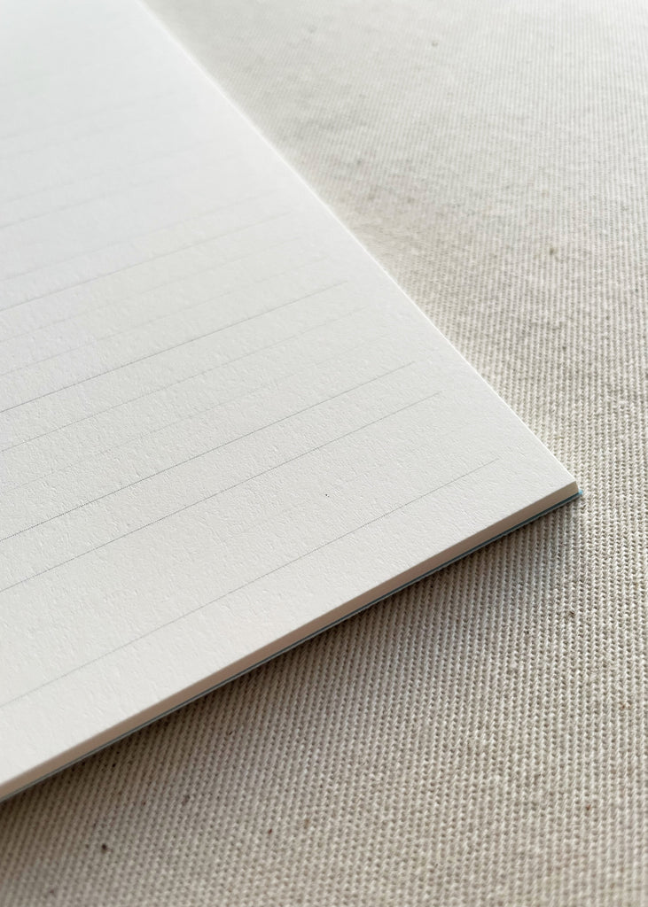 Carnet A5 papier ligné, fabrication bretonne, dans le Finistère