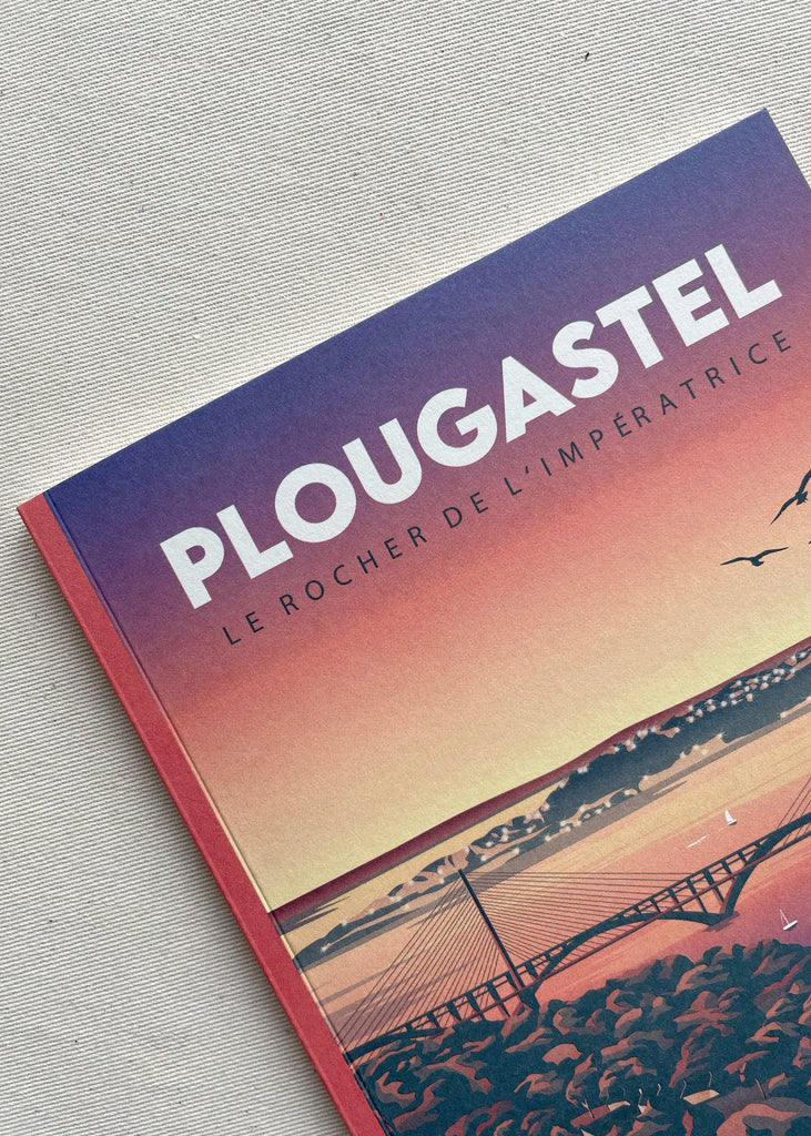 Carnet A5 avec vue depuis le rocher de l'impératrice