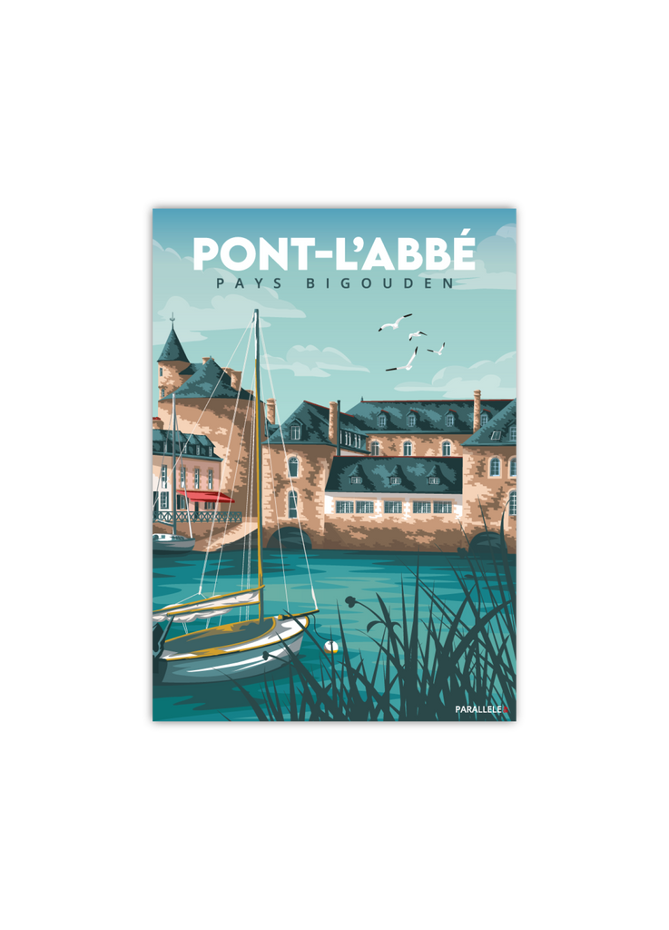 Carte postale de Pont-l'Abbé dans le Pays Bigouden