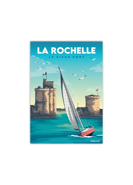 Carte postale du Vieux Port de La Rochelle