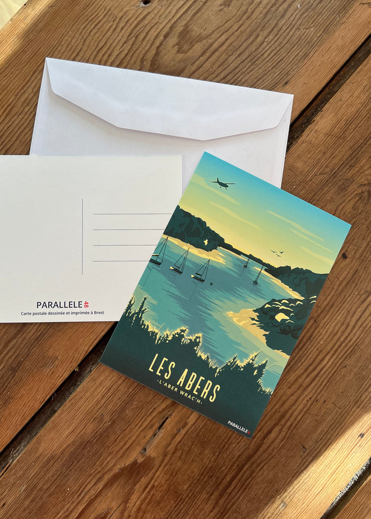 Carte postale de l'aber wrac'h