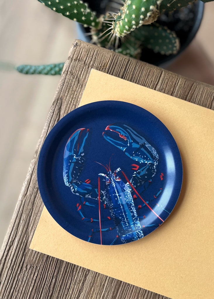 Mini plateau rond fabriqué en Suède de la marque bretonne Parallèle 48