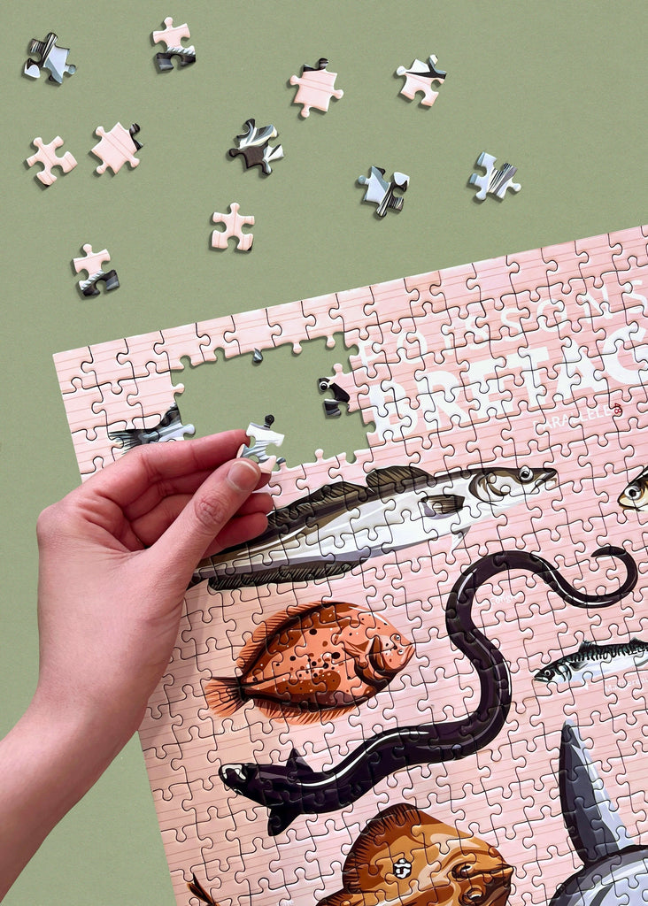 Puzzle "Poissons de Bretagne"
