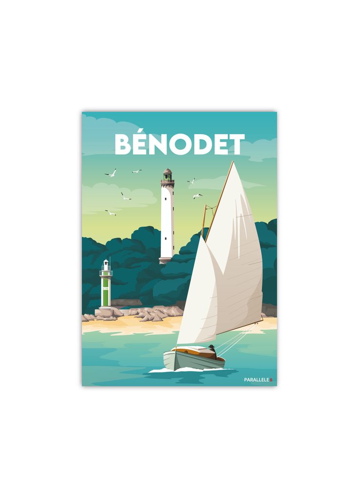 Carte postale de Bénodet