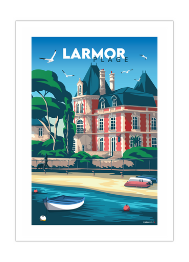 Affiche de la Villa Margaret de Larmor-Plage