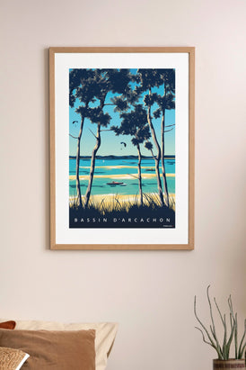 Affiche du Bassin d'Arcachon