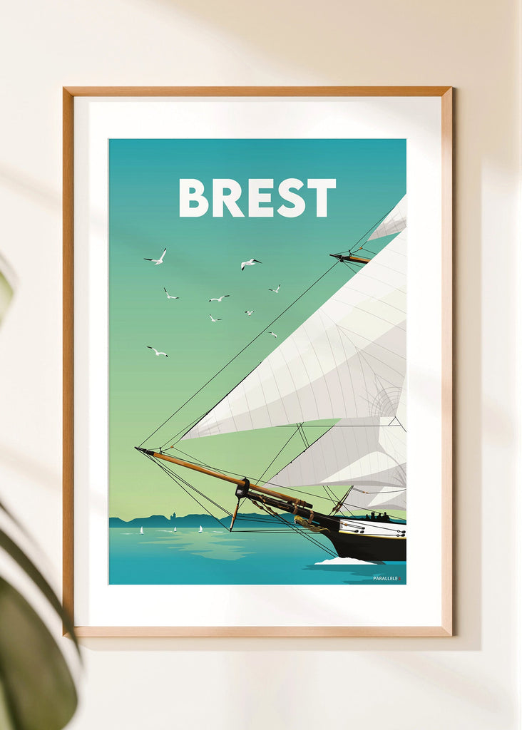 Affiche de la Recouvrance en rade de Brest