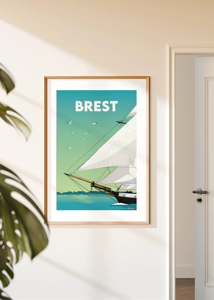 Affiche de la Recouvrance en rade de Brest