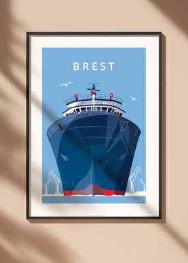 Affiche de l'Abeille Bourbon à Brest