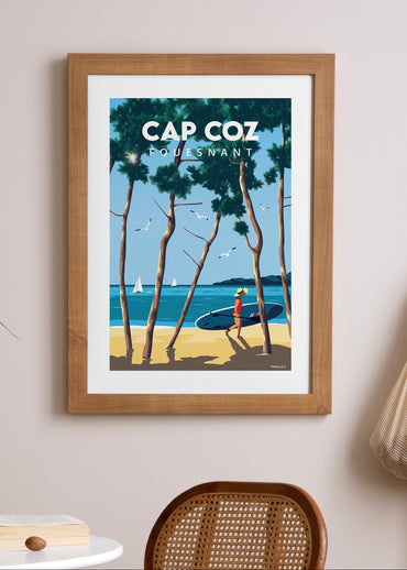 Affiche du Cap Coz à Fouesnant