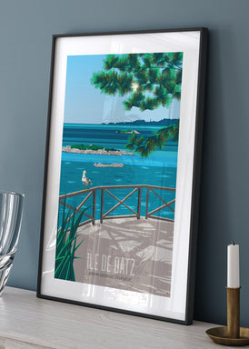 Affiche de l'île de Batz