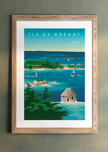 Affiche de l' Île de Bréhat