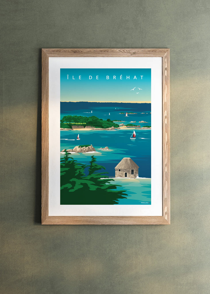Affiche de l' Île de Bréhat