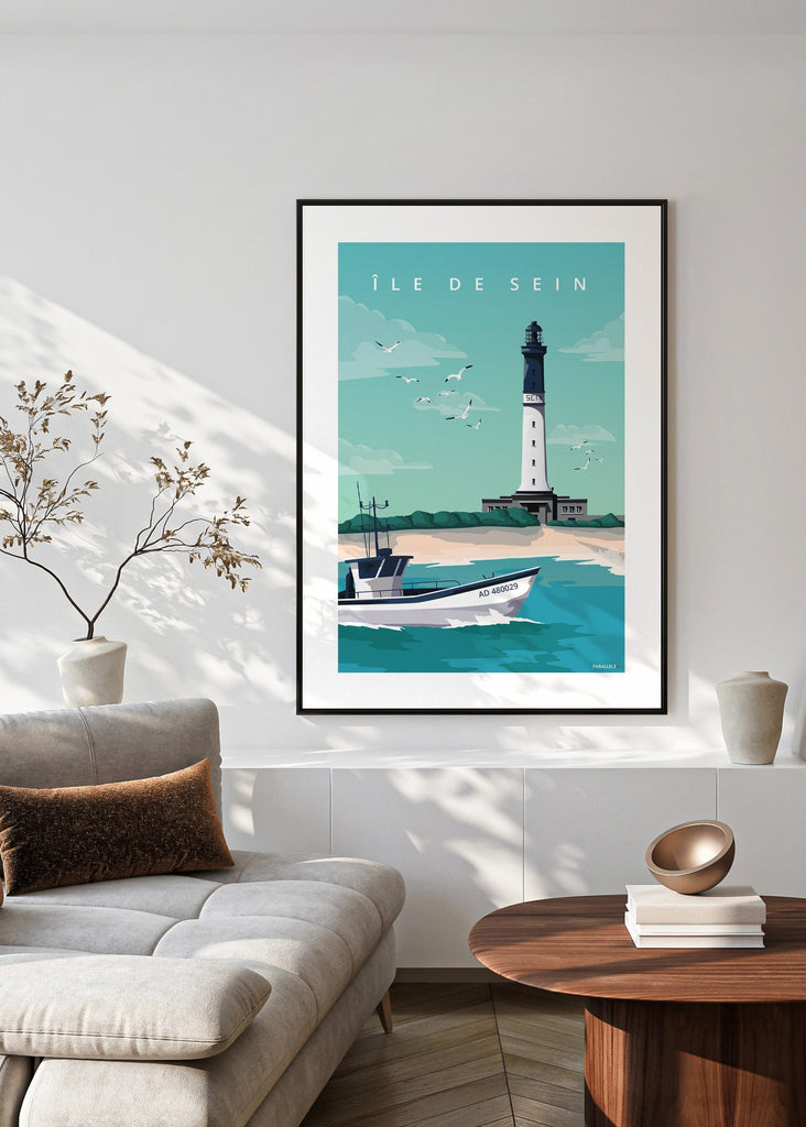 Affiche du Phare de l'Île de Sein