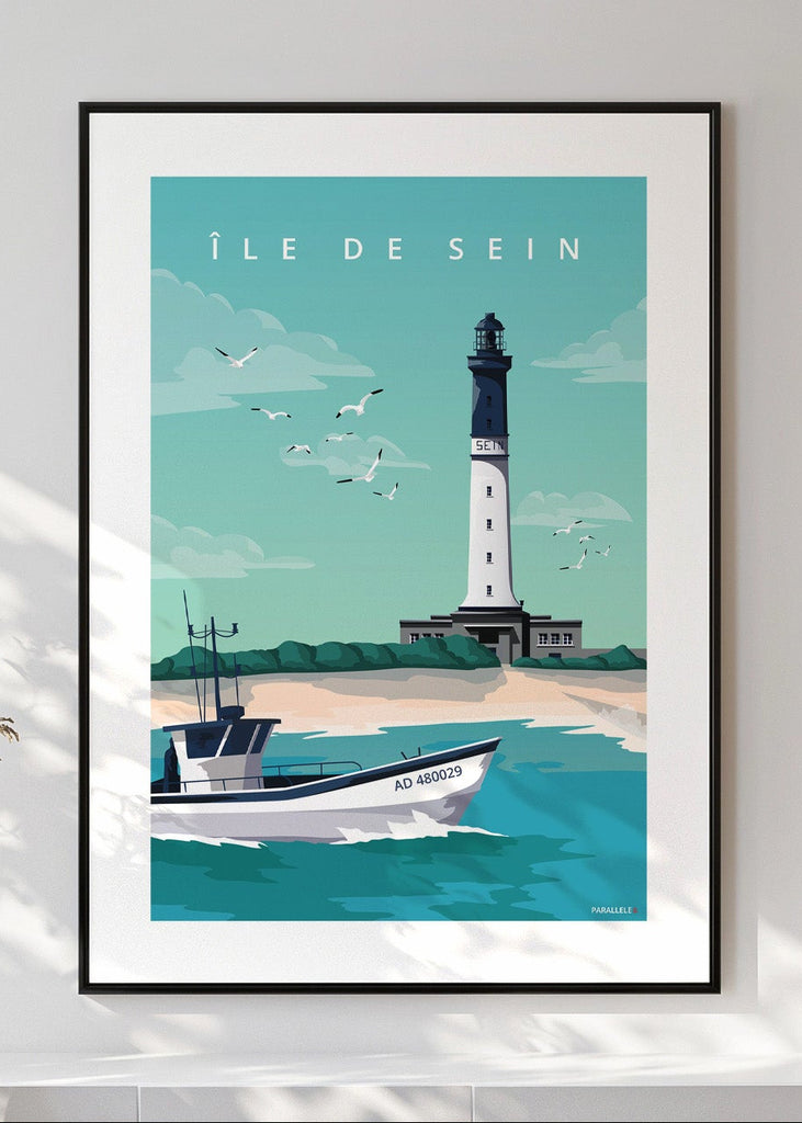 Affiche du Phare de l'Île de Sein