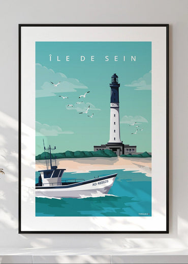 Affiche du Phare de l'Île de Sein