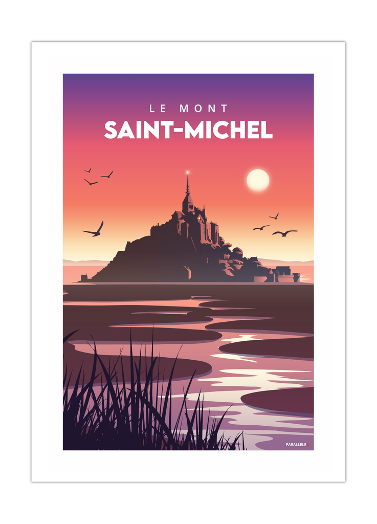 Affiche du Mont Saint-Michel