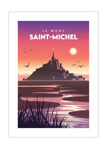 Affiche du Mont Saint-Michel