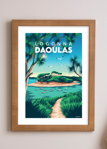 Affiche de Logonna-Daoulas dans le Finistère Nord