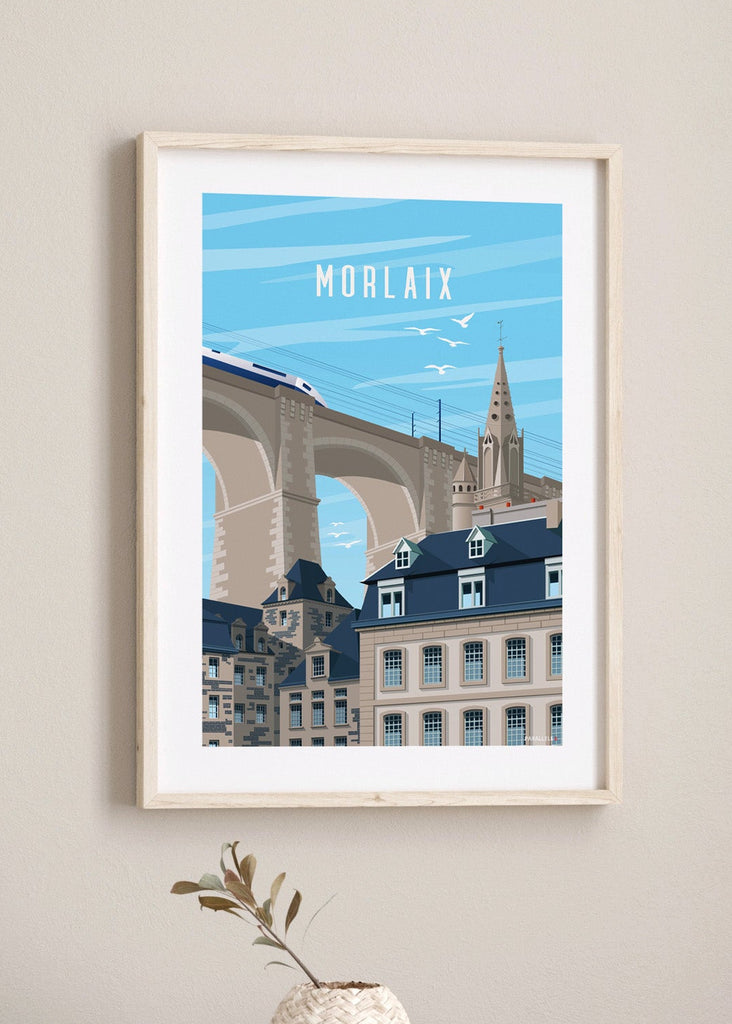 Affiche du pont de Morlaix