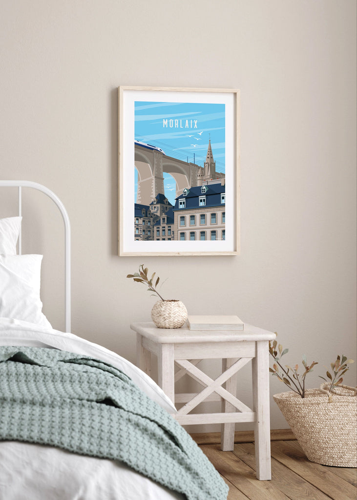 Affiche du pont de Morlaix