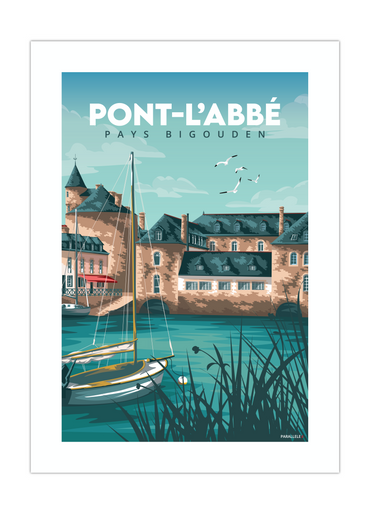 Affiche de Pont-l'Abbé dans le Pays Bigouden