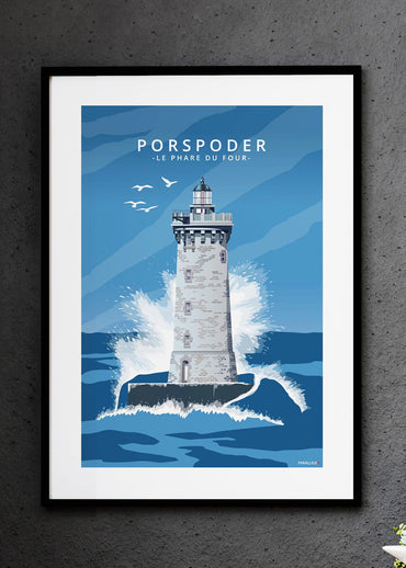 Affiche du Phare du Four de Porspoder