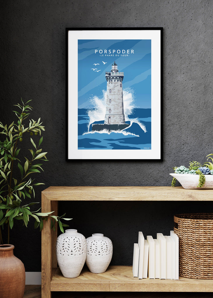 Affiche du Phare du Four de Porspoder