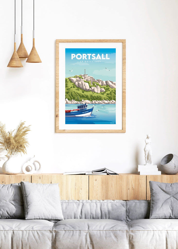 Affiche du Guilliguy à Portsall, à Ploudalmézeau