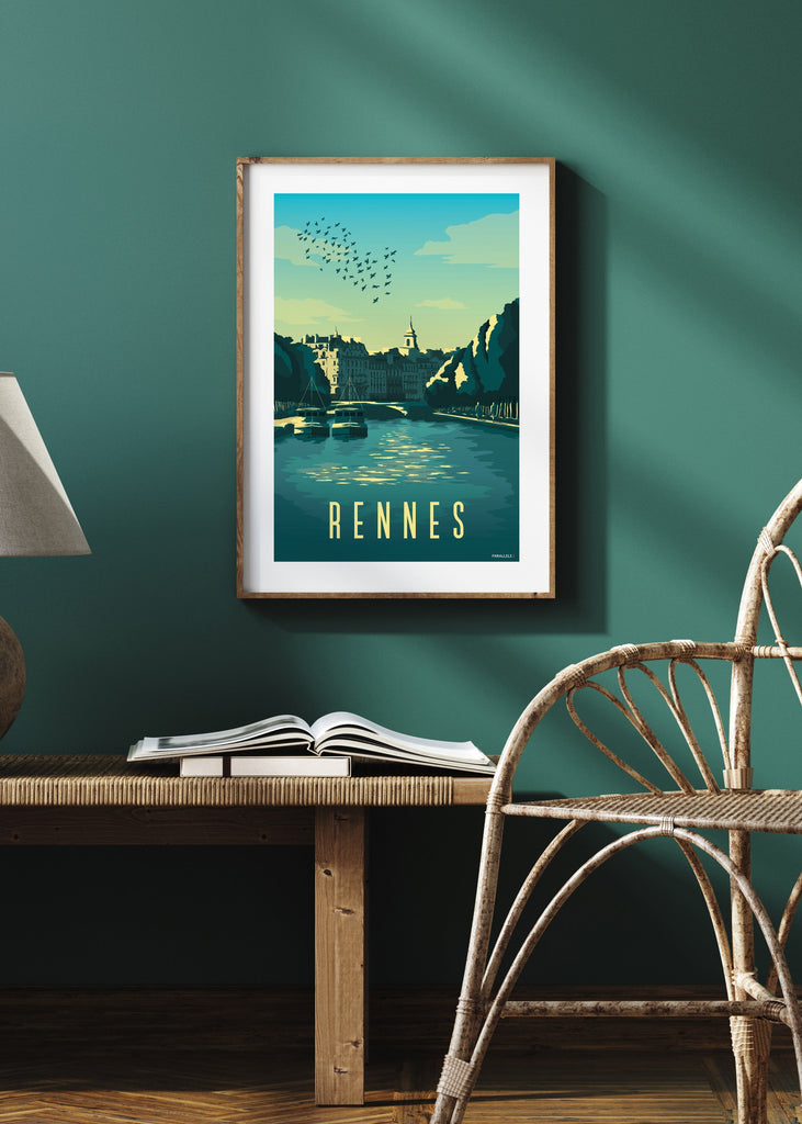 Affiche des quais de Rennes