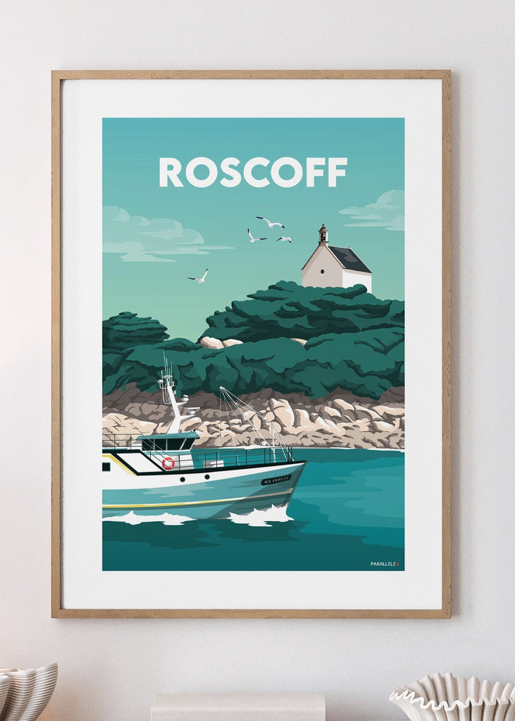 Affiche de la Chapelle Sainte-Barbe à Roscoff