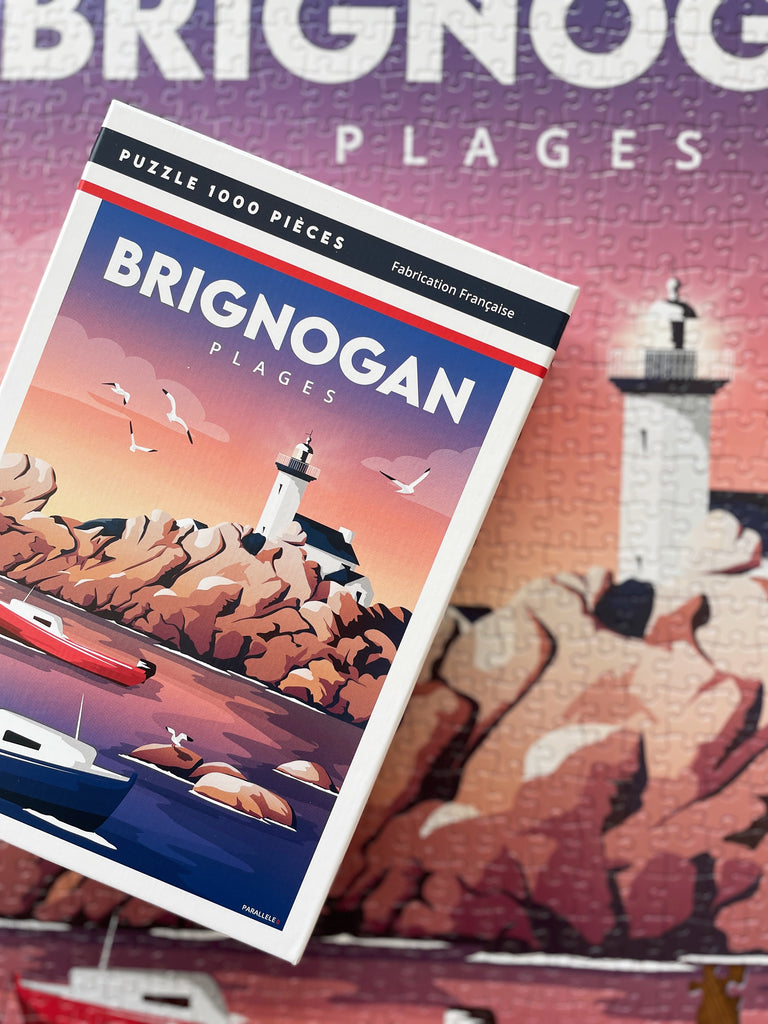Puzzle 1000 pièces made in France de Brignogan-Plages