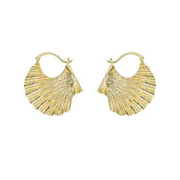 Boucle d'oreilles coquilles Saint Jacques - Sainte Jakez - Parallèle 48