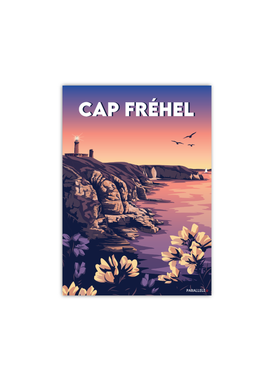 Carte postale du Cap Fréhel dans les Côtes d'Armor