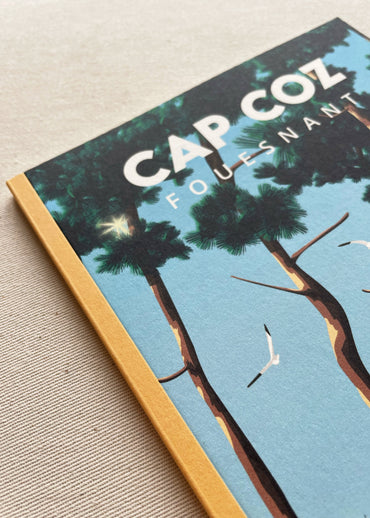 Notebook de format A5 de la marque brestoise Parallèle 48 : création et impression locales (Finistère)