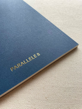 Notebook A5 de la marque Parallèle 48 créé et imprimé en Bretagne (made in France)