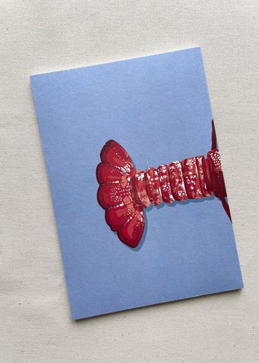 Langouste imprimée sur un carnet A5 Parallèle 48