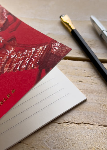 Carnet A5 avec des motifs de langoustes made in France