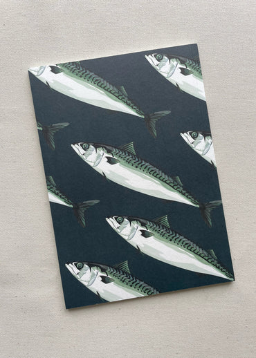 Carnet de notes A5 avec illustrations de poissons