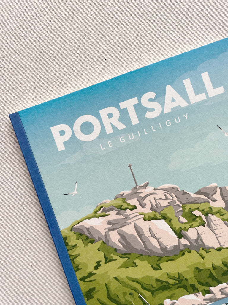 Carnet A5 de Portsall dans le Finistère : création et impression françaises