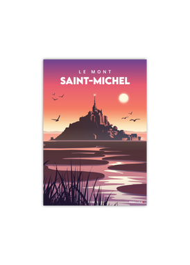 Carte postale du Mont Saint-Michel