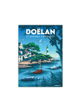 Carte Postale du Port de Doëlan à Clohars-Carnoët 