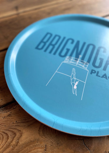 Plateau en bois de bouleau de Brignogan-Plages fabrication suédoise