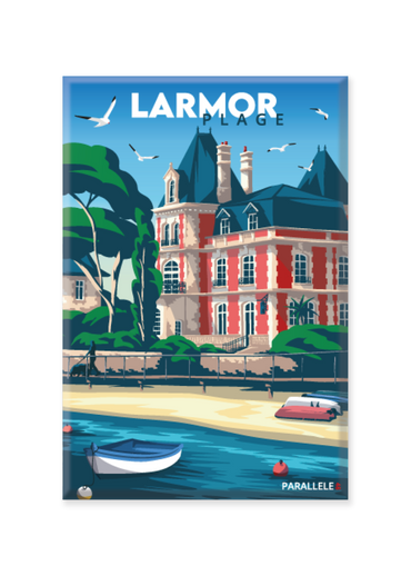 Magnet de la Villa Margaret à Larmor-Plage