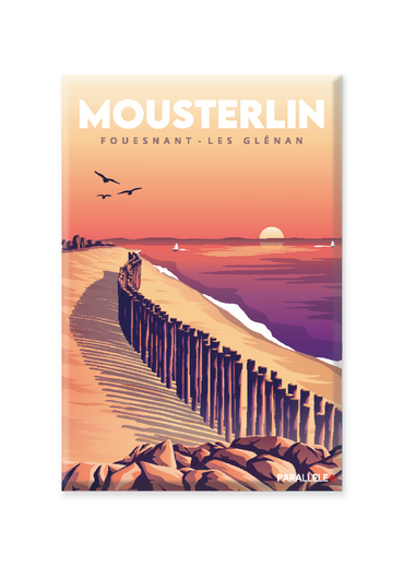 Magnet de la plage de Mousterlin à Fouesnant les Glénan