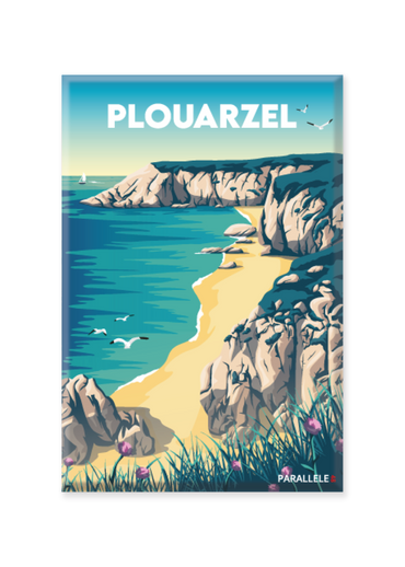Magnet de la plage des Charrettes à Plouarzel
