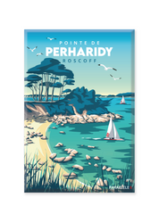 Magnet de la pointe de Perharidy à Roscoff, face à l'île de Batz
