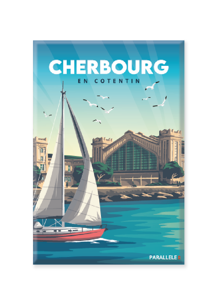 Magnet de la cité de la mer de Cherbourg-en-Cotentin
